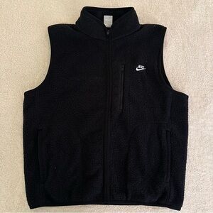 Nike Black Fleece Vest Men’s